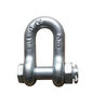 Heavy-duty US Type High Tensile Alloy Forged safety G2150 dee shackle with bolt