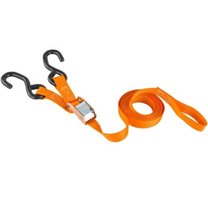 1" Universal Tie Down With Quick-Release Cambuckle W/ Hooks 