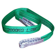 Heavy Duty EN1492-1 Polyester Double Ply Flat Webbing Sling(Hebebander) for lifting