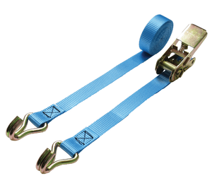 25mm Mini Ratchet Strap-Polyester Ratchet Tie Down with Double J Hook/1 Pulgada De Poliéster Correas De Trinquete Correas