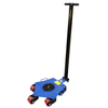 Steerable Load Skate with Rotating Round Plate Load Moving cargo trolley