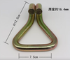 China Wholesale 3" 75mm 10000kg Double J Hook for tie-downs