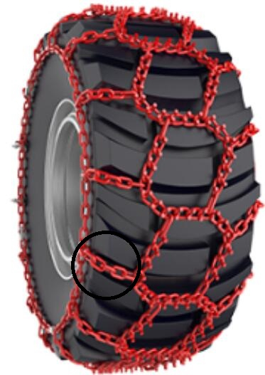 Wheel Tire Snow Antiskid Chain/Tire Snow Chain for Truck