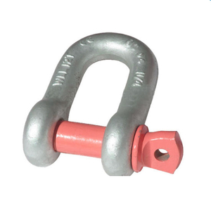 US Type High Tensile Forged d shackle G210 for lifting