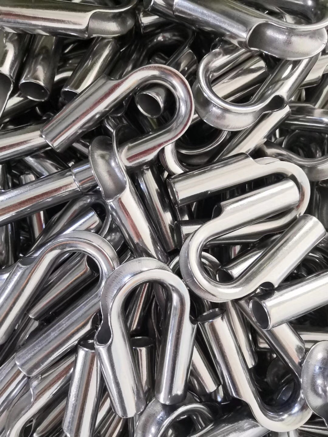 Stainless Steel Wire Rope Cable Tube Thimbles for wire rope cable