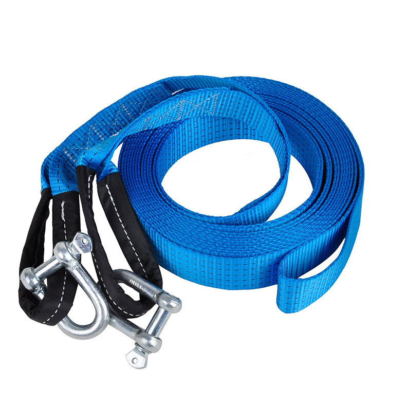  Heavy Duty adjustable Towing Straps with hooks for truck or car