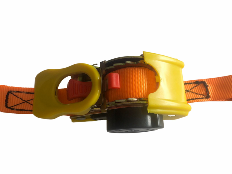 Auto retractable Ratchet Tie Down 25mmx1.8meter-Ratchet Strap W/S Hook for Trailer