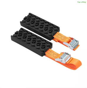 China Supplier Auto reusable Car Tire Anti-skid Straps with cam buckle and protector /Anti-skid Cam Buckle Straps with protector 