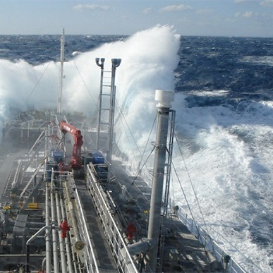 What to do When Ship Encounters Rough Weather?