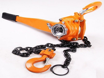 Instructions for the safe use of the Hand Operated Chain Lever Hoist